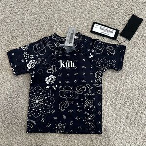 NWT Kith Baby SS Kai Rashguard Tee - Nocturnal